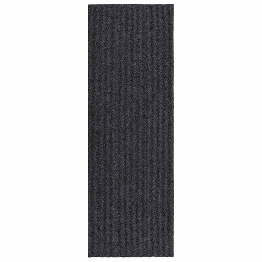 vidaXL Carpet Runner | Anthracite | 70% PP, 30% PES | 100 x 300 cm | Non-slip