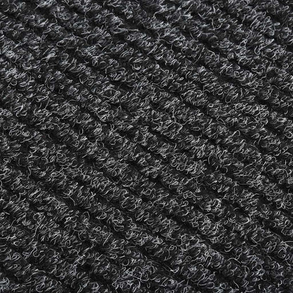 vidaXL Carpet Runner | Anthracite | 70% PP, 30% PES | 100 x 300 cm | Non-slip