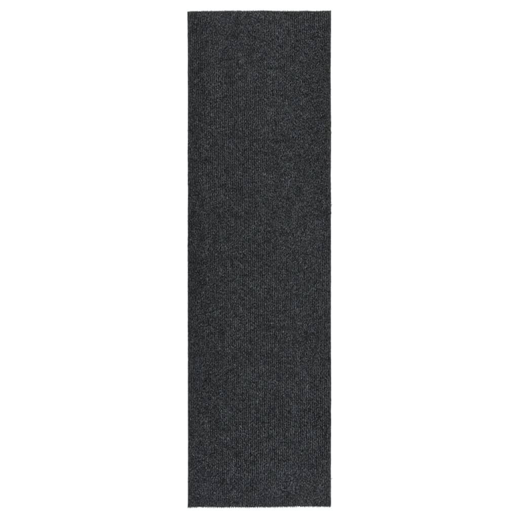 vidaXL Carpet Runner | Anthracite | 70% Polypropylene, 30% Polyester | Large