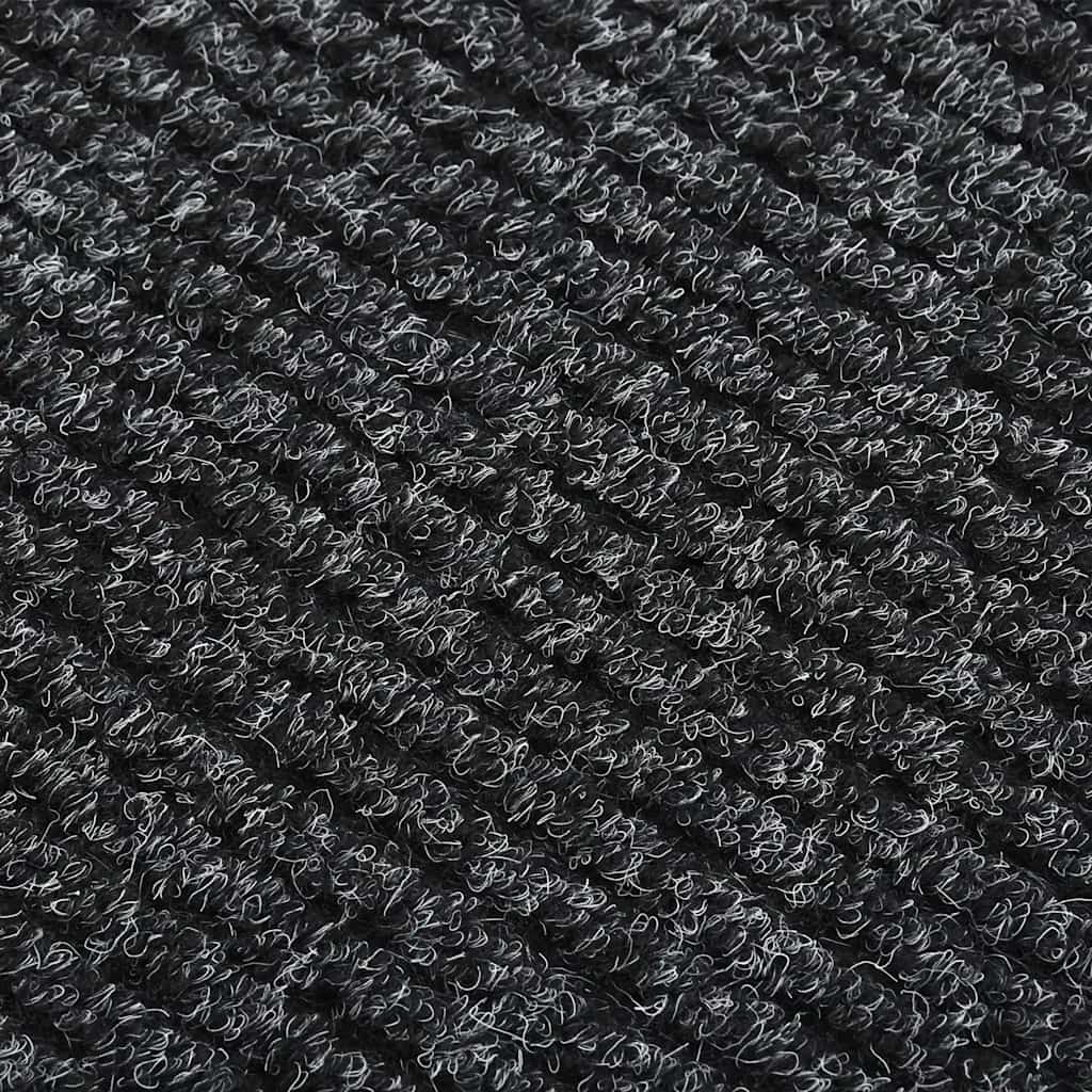 vidaXL Carpet Runner | Anthracite | 70% Polypropylene, 30% Polyester
