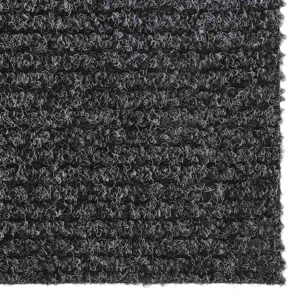 vidaXL Carpet Runner | Anthracite | 70% Polypropylene, 30% Polyester