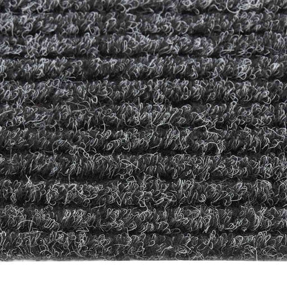 vidaXL Dirt Trapper Carpet Runner 100x400 cm Anthracite