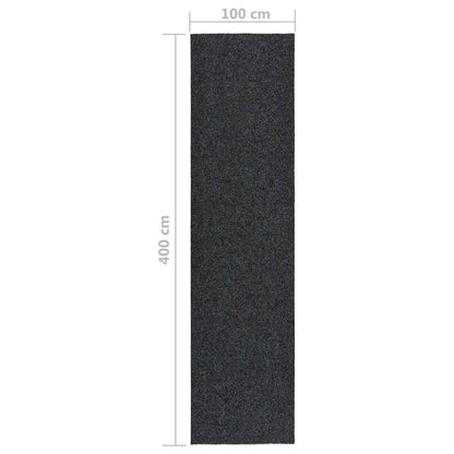 vidaXL Carpet Runner | Anthracite | 70% Polypropylene, 30% Polyester