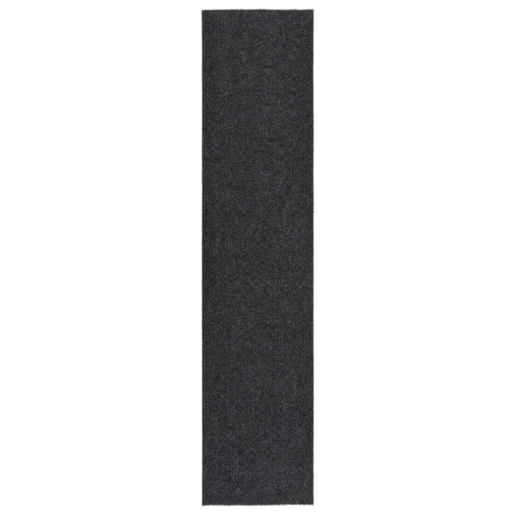 vidaXL Carpet Runner | Anthracite | 70% Polypropylene, 30% Polyester