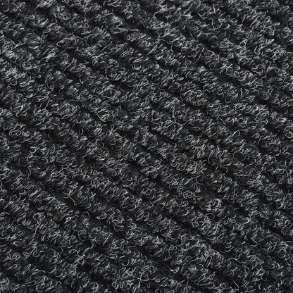 vidaXL Carpet Runner | Anthracite | 70% Polypropylene, 30% Polyester
