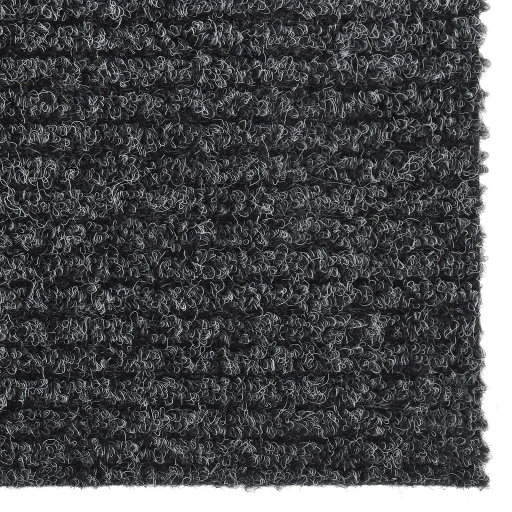 vidaXL Carpet Runner | Anthracite | 70% Polypropylene, 30% Polyester
