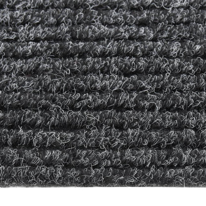 vidaXL Carpet Runner | Anthracite | 70% Polypropylene, 30% Polyester