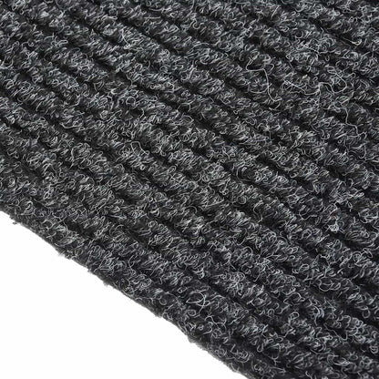 vidaXL Carpet Runner | Anthracite | 70% PP, 30% PES | 100x500 cm | Non-slip