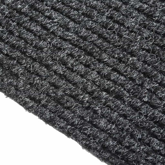 vidaXL Carpet Runner | Anthracite | 70% PP, 30% PES | 100x500 cm | Non-slip