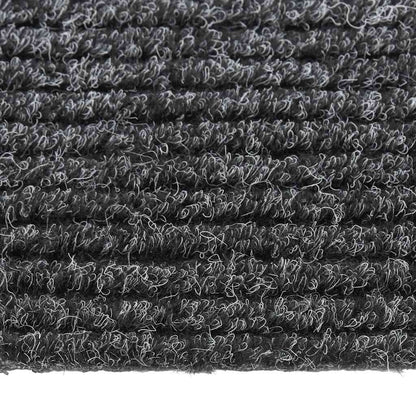 vidaXL Carpet Runner | Anthracite | 70% PP, 30% PES | 100x500 cm | Non-slip