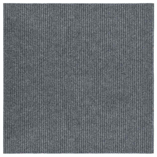 vidaXL Dirt Trapper Carpet Runner 100x100 cm Grey