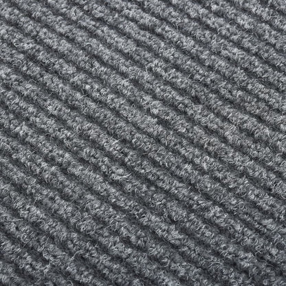 vidaXL Dirt Trapper Carpet Runner 100x100 cm Grey