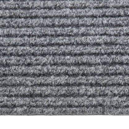 vidaXL Dirt Trapper Carpet Runner 100x100 cm Grey