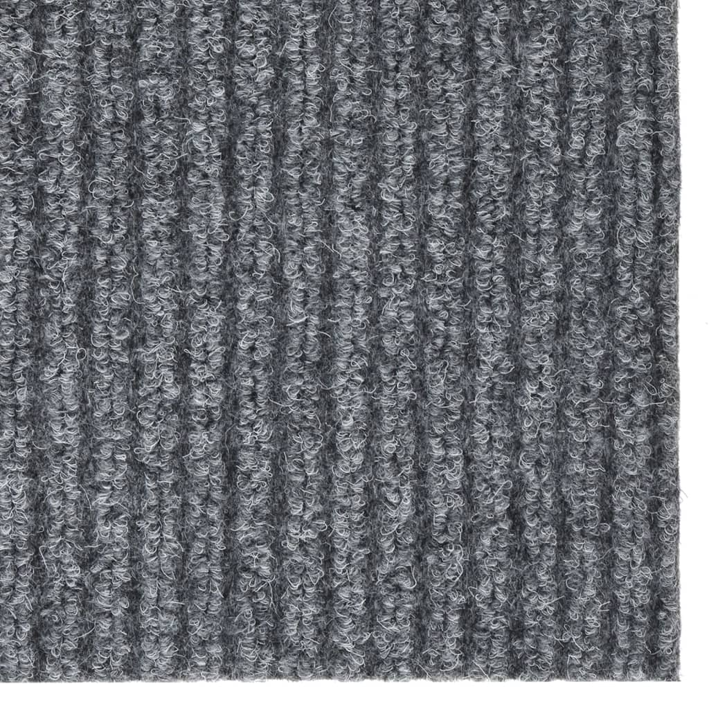 vidaXL Carpet Runner | Grey | 70% Polypropylene, 30% Polyester | 100 x 150 cm