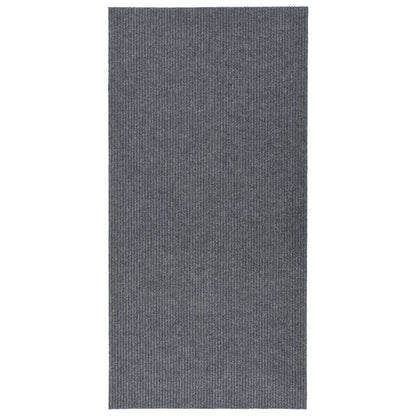 vidaXL Carpet Runner | Grey | 70% Polypropylene, 30% Polyester | 100 x 200 cm