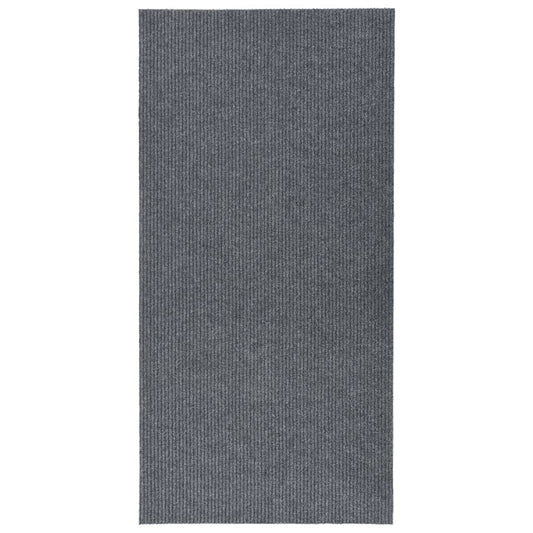 vidaXL Carpet Runner | Grey | 70% Polypropylene, 30% Polyester | 100 x 200 cm
