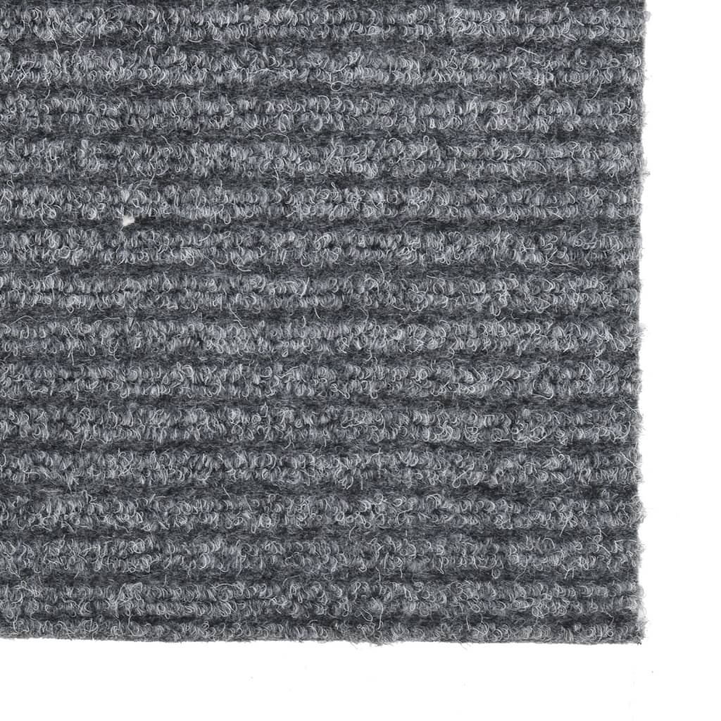 vidaXL Carpet Runner | Grey | 70% Polypropylene, 30% Polyester | 100 x 200 cm
