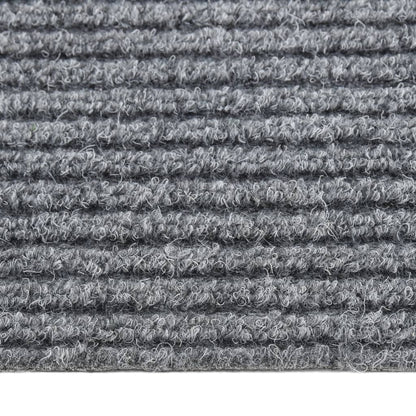 vidaXL Carpet Runner | Grey | 70% Polypropylene, 30% Polyester | 100 x 200 cm