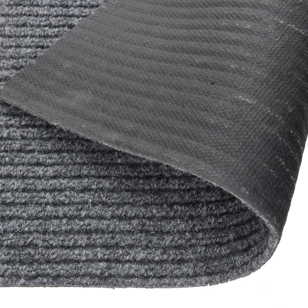 vidaXL Dirt Trapper Carpet Runner 100x200 cm Grey
