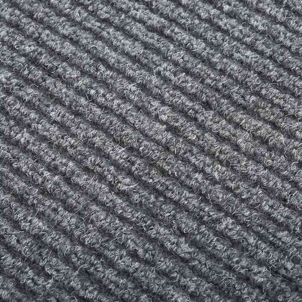vidaXL Carpet Runner | Grey | 70% Polypropylene, 30% Polyester | 100 x 250 cm