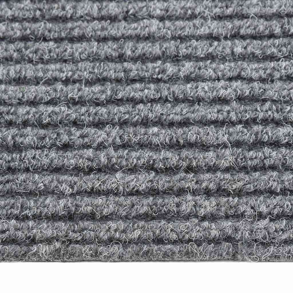 vidaXL Carpet Runner | Grey | 70% Polypropylene, 30% Polyester | 100 x 250 cm