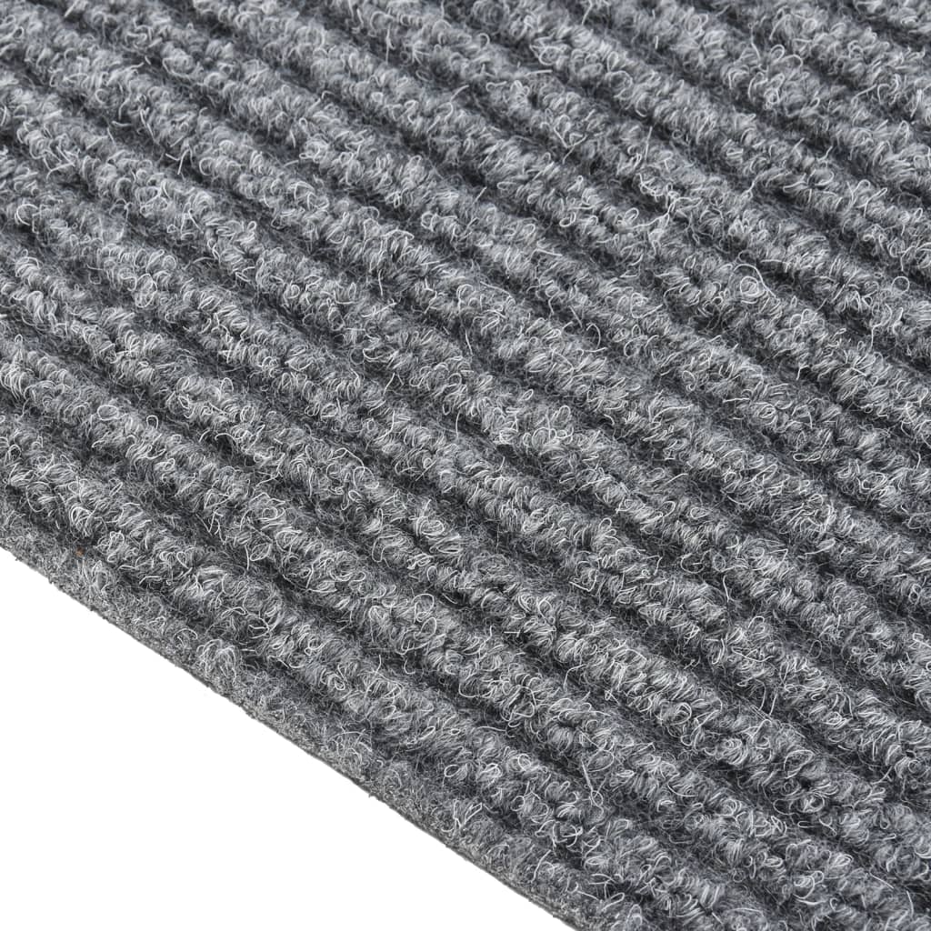 vidaXL Carpet Runner | Grey | 70% Polypropylene, 30% Polyester | 100x350 cm