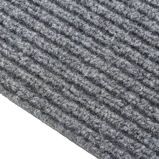 vidaXL Carpet Runner | Grey | 70% Polypropylene, 30% Polyester | 100x350 cm