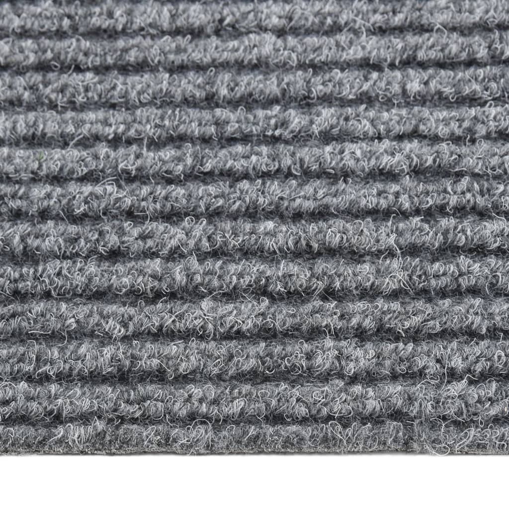 vidaXL Dirt Trapper Carpet Runner 100x350 cm Grey