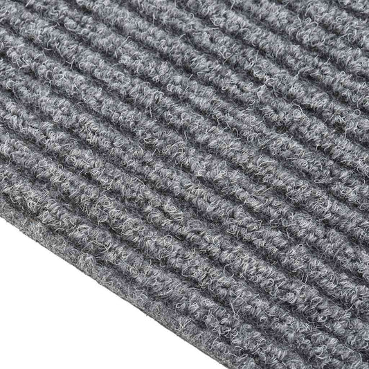 vidaXL Dirt Trapper Carpet Runner 100x400 cm Grey