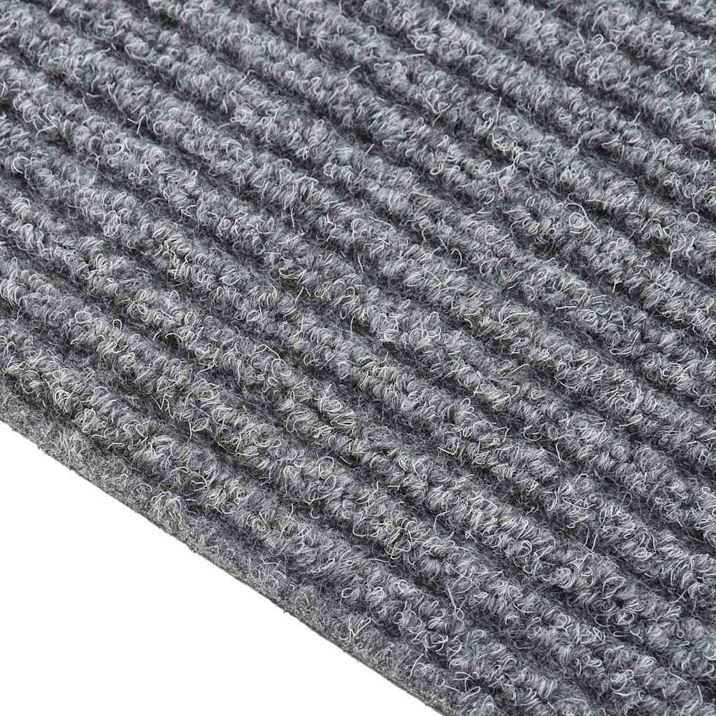vidaXL Carpet Runner | Grey | 70% Polypropylene, 30% Polyester | 100 x 400 cm