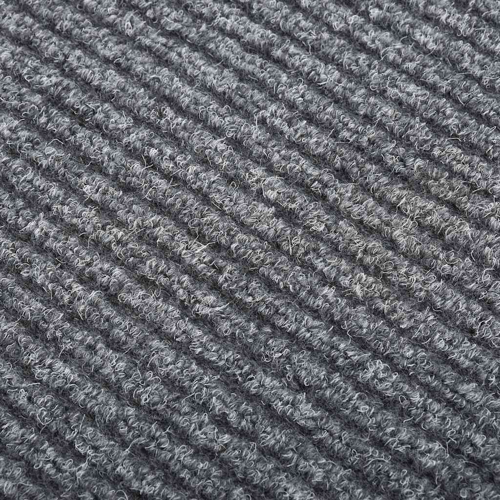 vidaXL Carpet Runner | Grey | 70% Polypropylene, 30% Polyester | 100 x 400 cm
