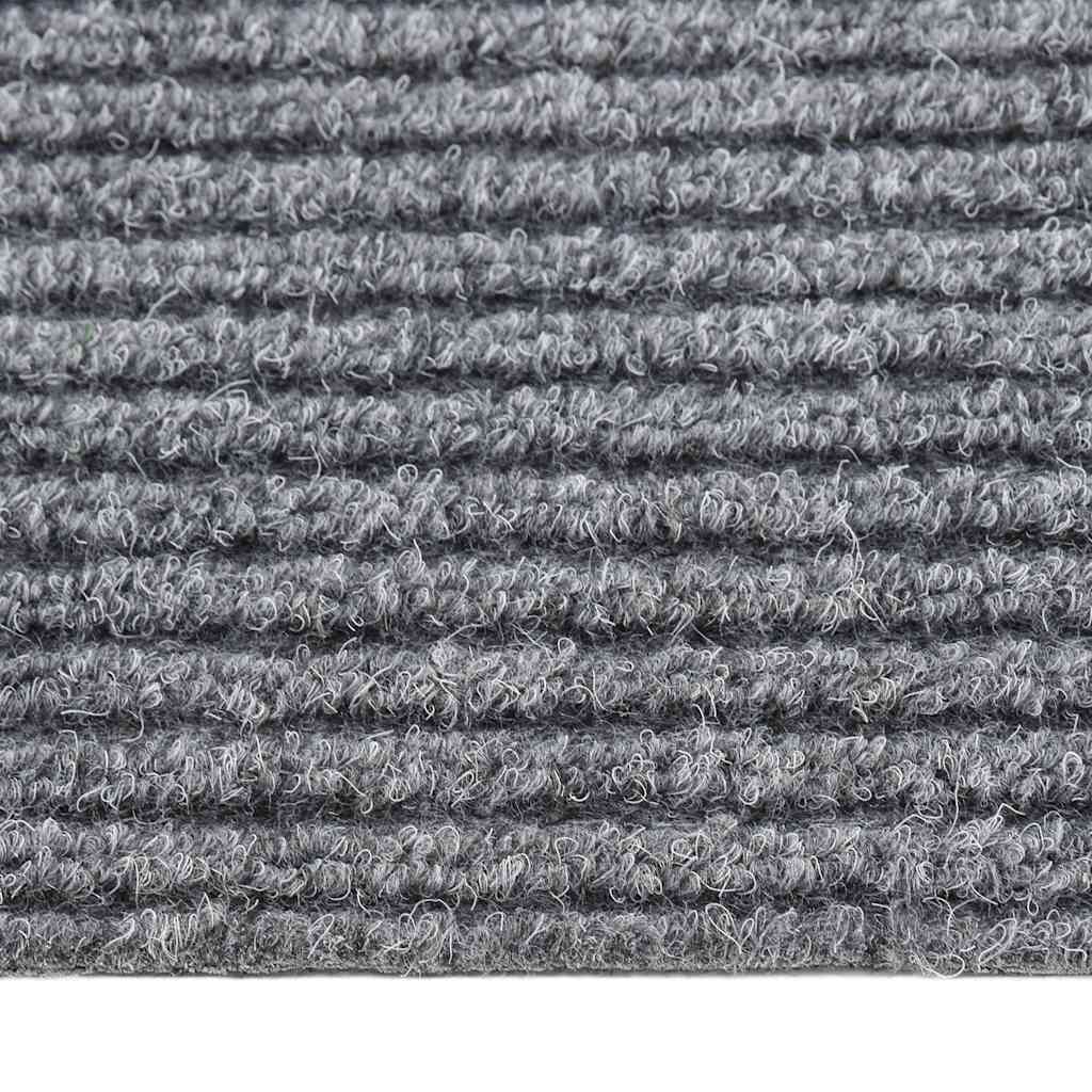 vidaXL Carpet Runner | Grey | 70% Polypropylene, 30% Polyester | 100 x 400 cm