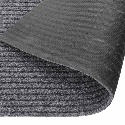 vidaXL Carpet Runner | Grey | 70% Polypropylene, 30% Polyester | 100 x 400 cm