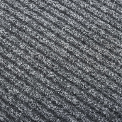 vidaXL Carpet Runner | Grey | 70% Polypropylene, 30% Polyester | 100 x 450 cm