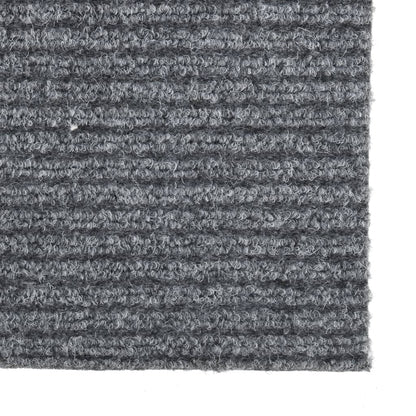 vidaXL Carpet Runner | Grey | 70% Polypropylene, 30% Polyester | 100 x 450 cm