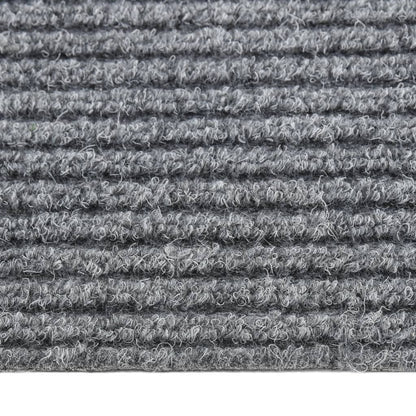 vidaXL Dirt Trapper Carpet Runner 100x450 cm Grey