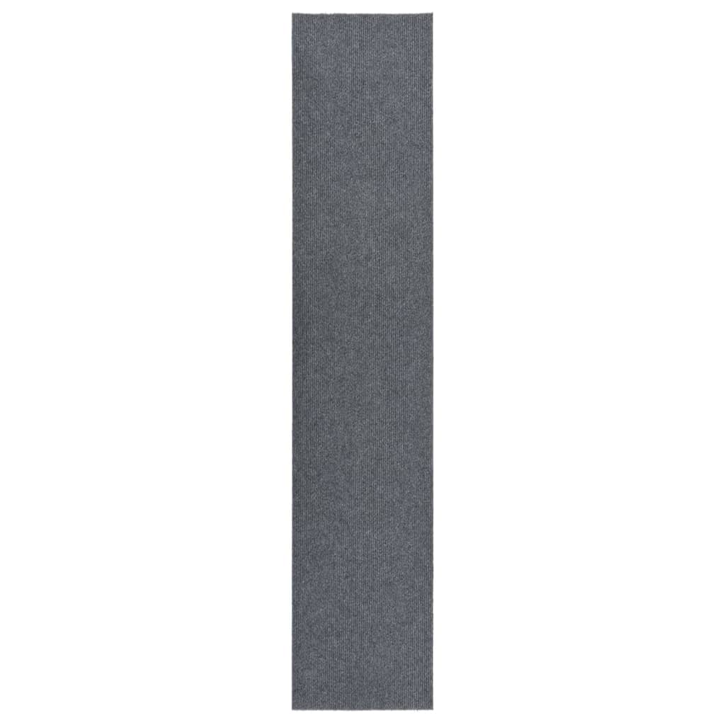 vidaXL Carpet Runner | Grey | 70% Polypropylene, 30% Polyester | 100x500 cm