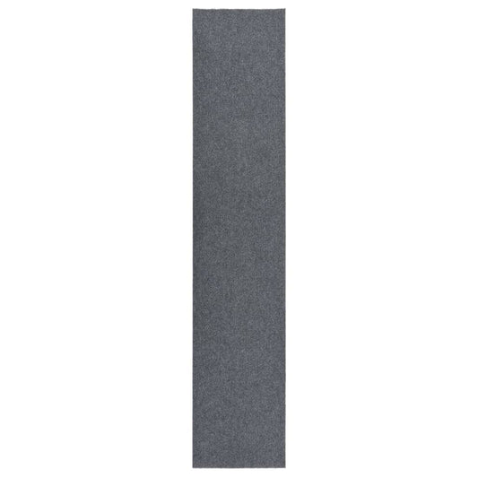 vidaXL Carpet Runner | Grey | 70% Polypropylene, 30% Polyester | 100x500 cm