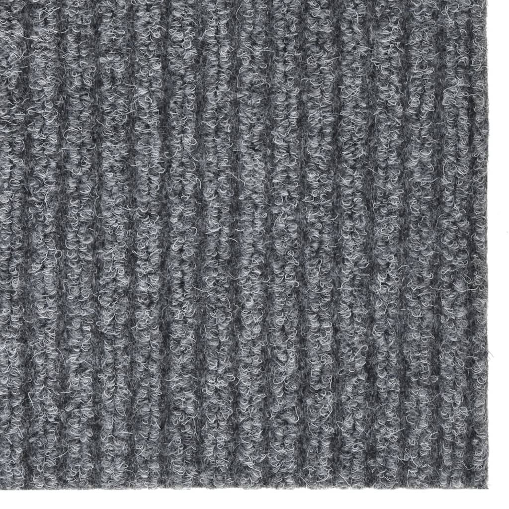 vidaXL Carpet Runner | Grey | 70% Polypropylene, 30% Polyester | 100x500 cm
