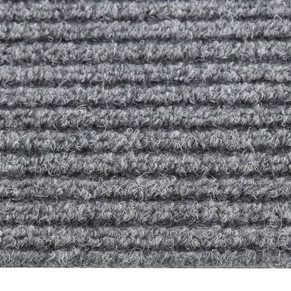 vidaXL Dirt Trapper Carpet Runner 100x500 cm Grey