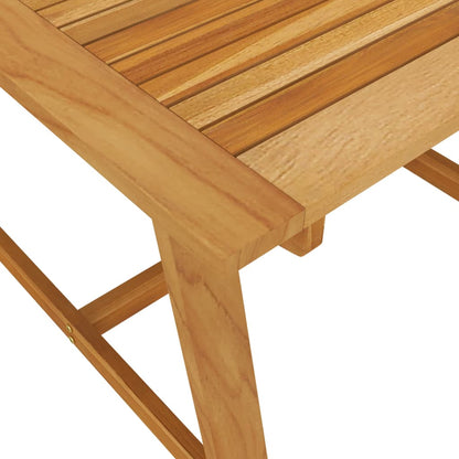 vidaXL Dining Set | Brown | Solid acacia wood | Standard | Lightweight