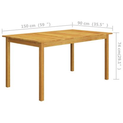 vidaXL Dining Set | Brown
