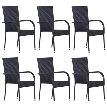 vidaXL Dining Set | Black
