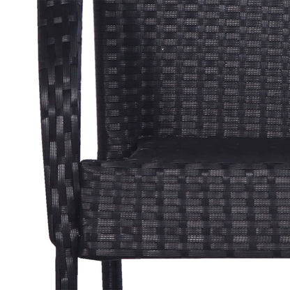 vidaXL Dining Set | Black