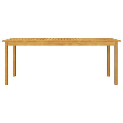 vidaXL Dining Set | Black, Natural
