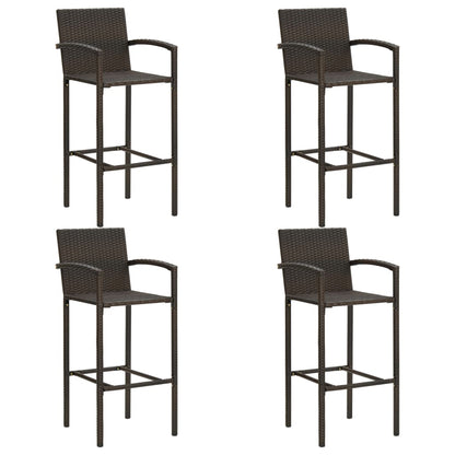 vidaXL Garden Bar Set | Brown | Solid acacia wood | Dining | Durable