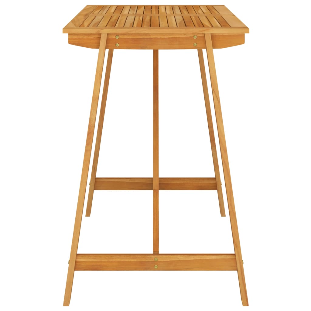 vidaXL Garden Bar Set | Brown | Solid Acacia wood | Medium |  Durable