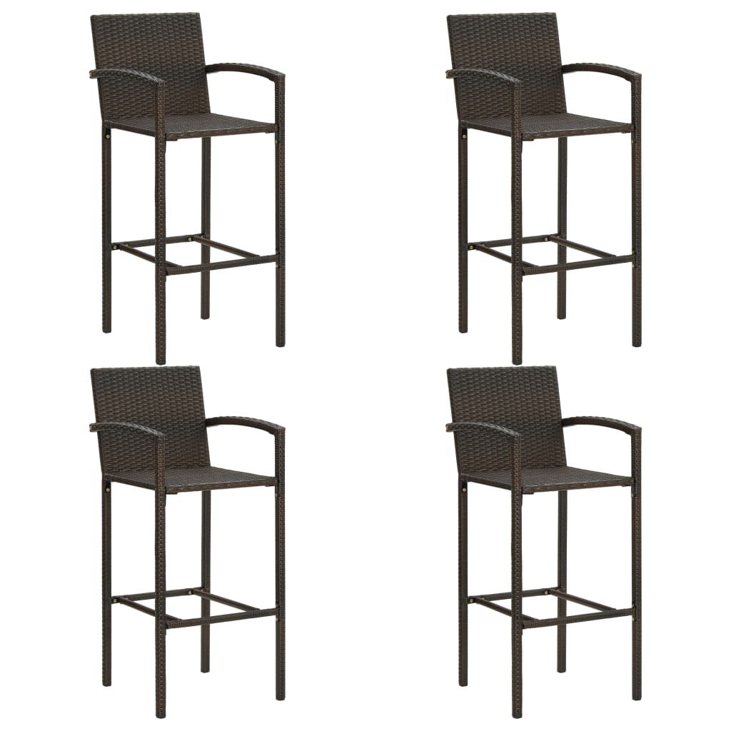 vidaXL Garden Bar Set | Brown | Solid Acacia wood | Medium |  Durable