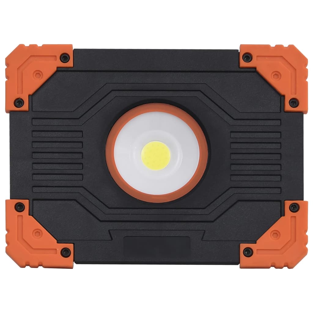 vidaXL Portable LED Spotlight ABS 10 W Cold White