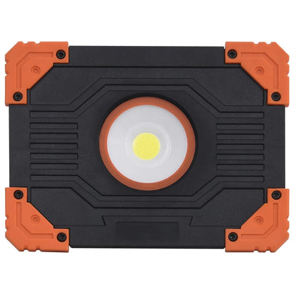 vidaXL Portable LED Spotlight ABS 10 W Cold White
